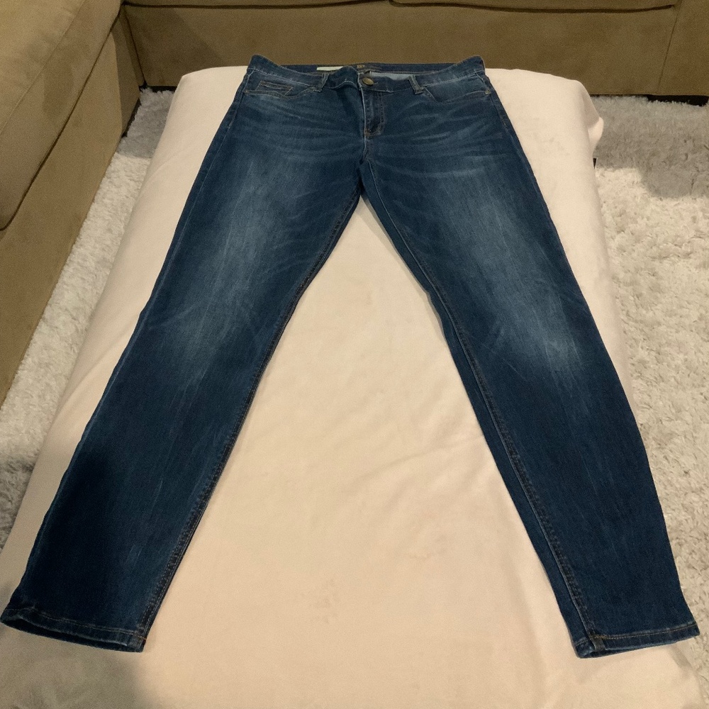 Kut from the Kloth Blue 10 Denim Slouchy Boyfriend Streetwear Classic Jeans